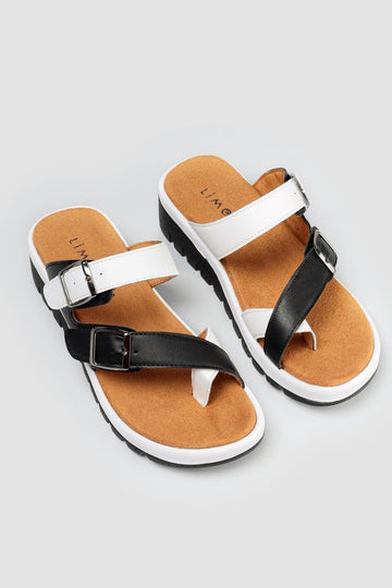 Taya Black Comfort Slippers