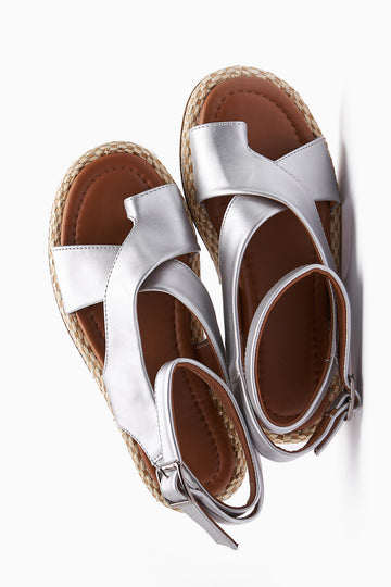 Kani Silver Women's Flip Flop Sandals