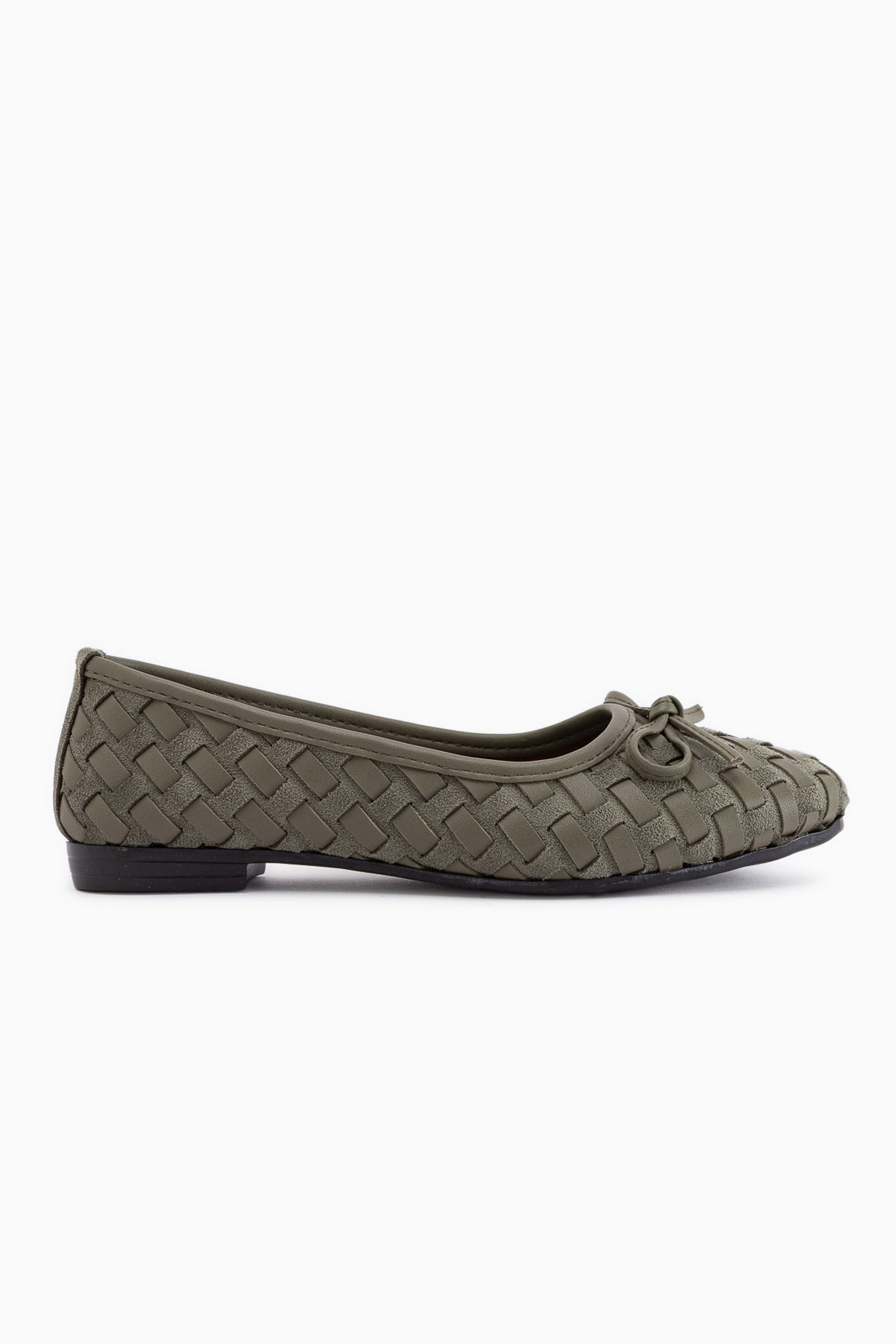 Amelia Mint Wildleder Schleife Damen Ballerinas