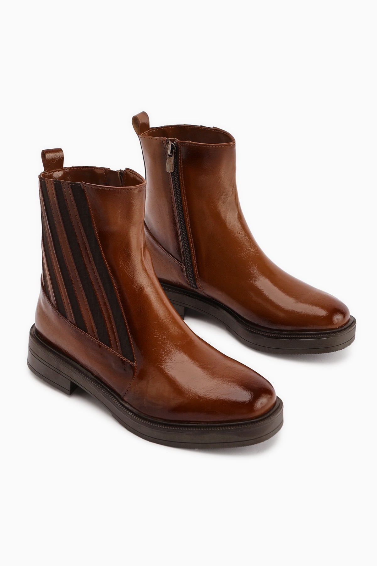 Lena Taba Elastic Detailed Women's Boot