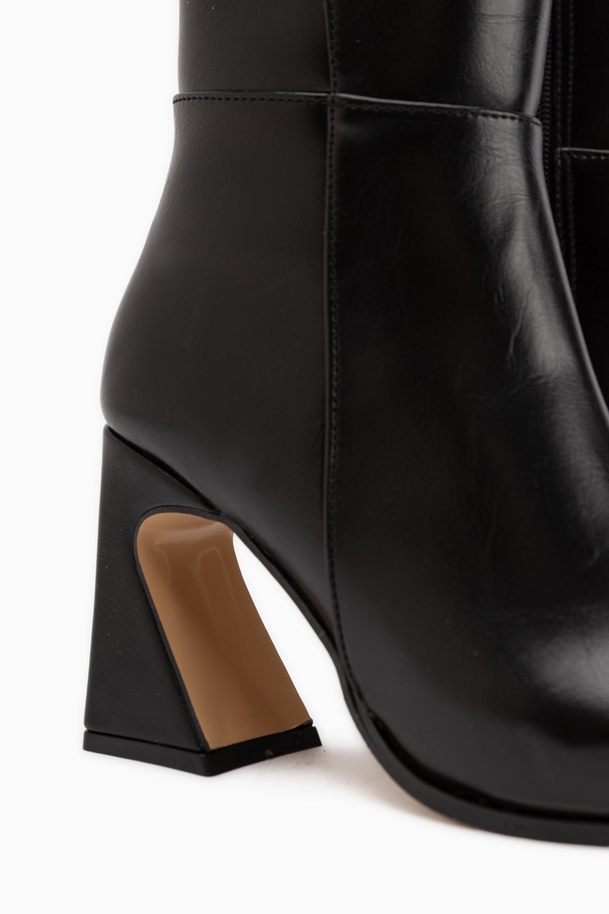 Deana Schwarze Absatz Damen Stiefel