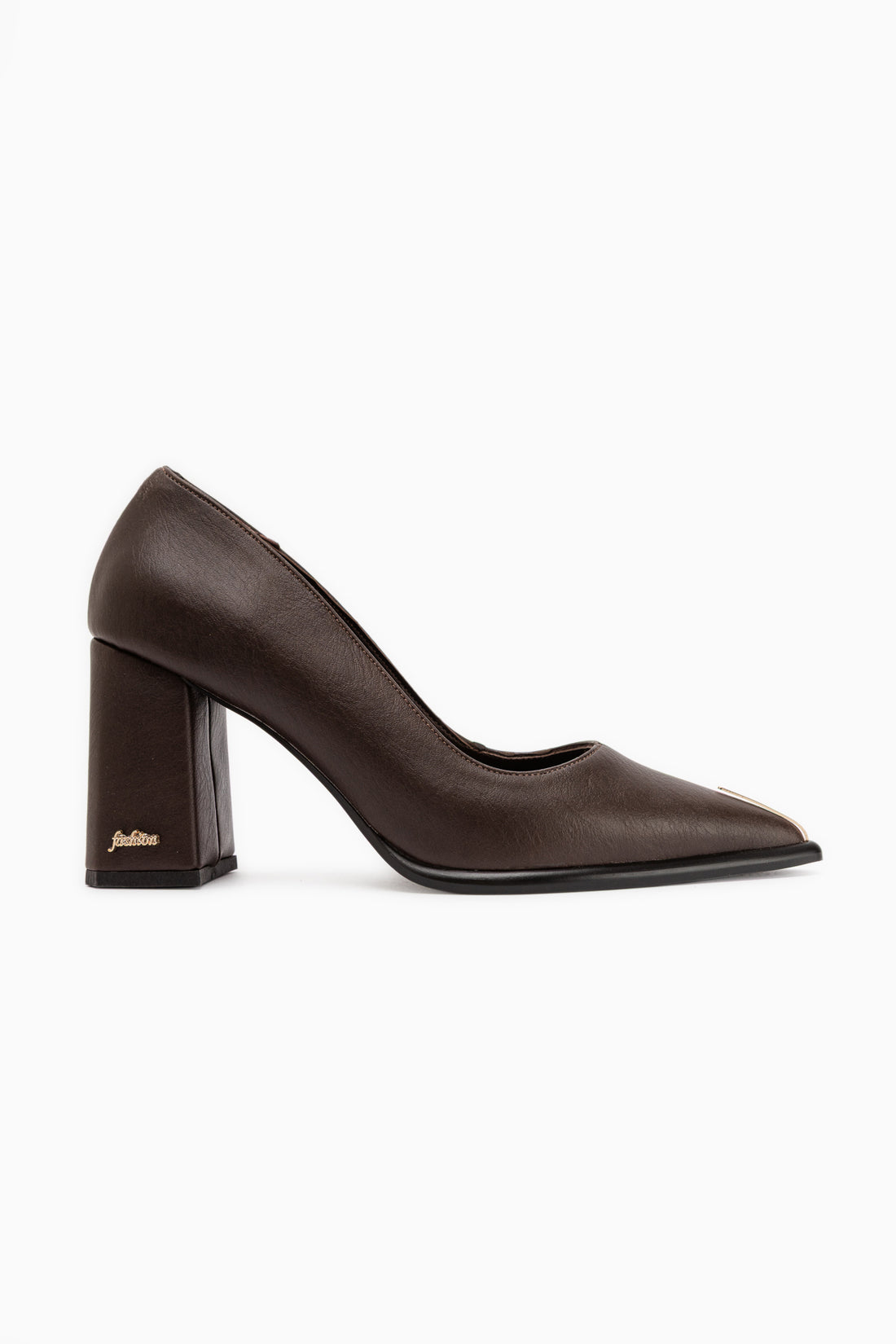 Candy Echtes Leder Braun Absatzschuhe