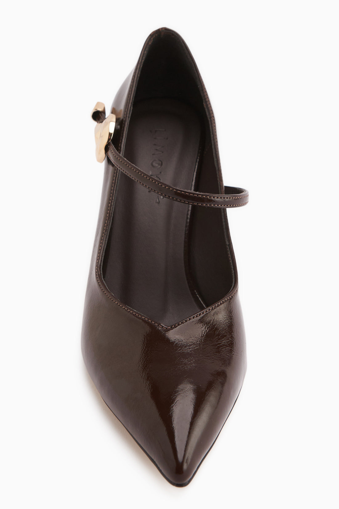 Gisele Brown Belted Women’s Heeled Shoes
