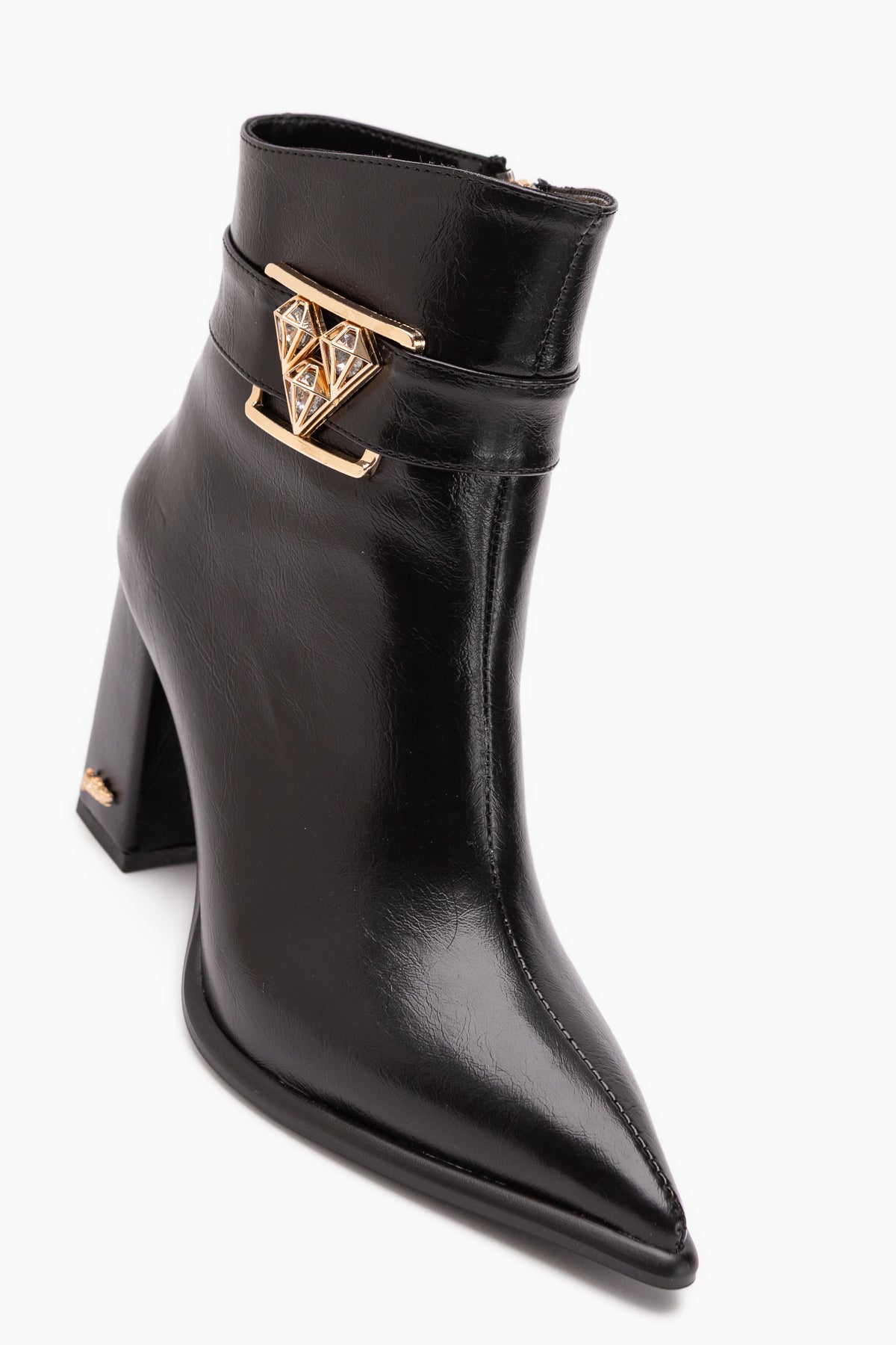 Mariam Black Removable Cuff Women’s Boots