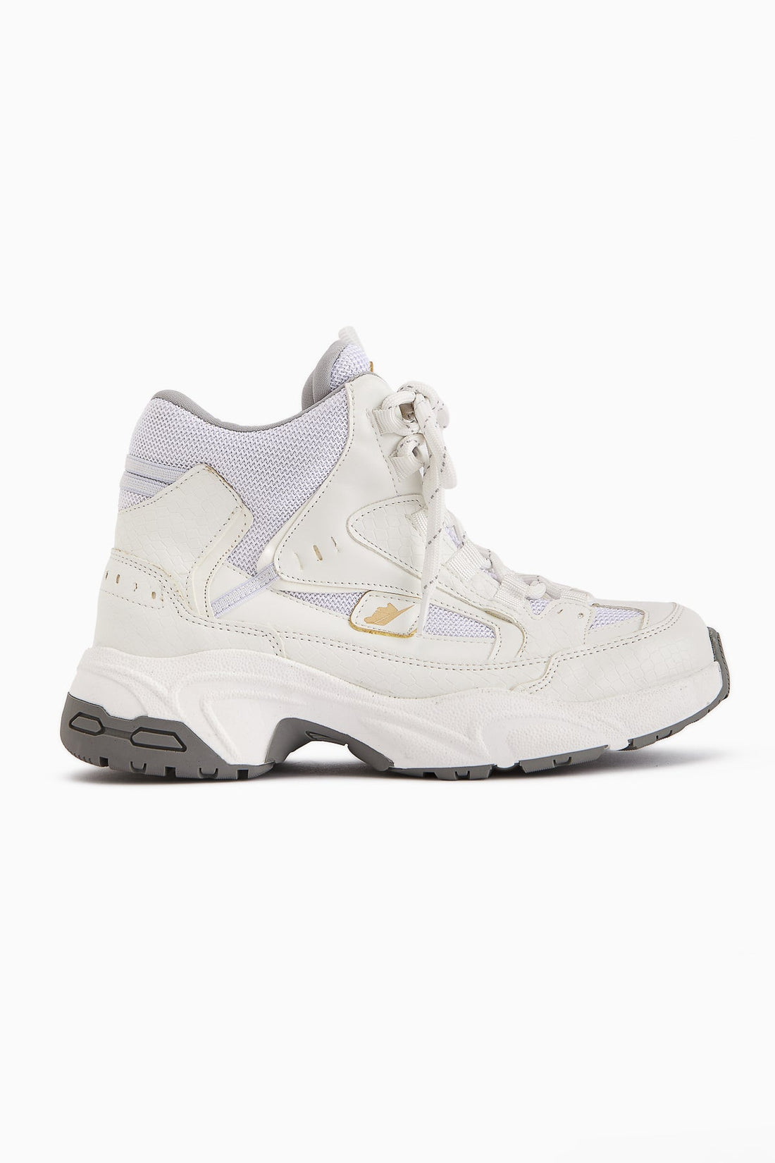 Nency White Laced Women's Sport Boot