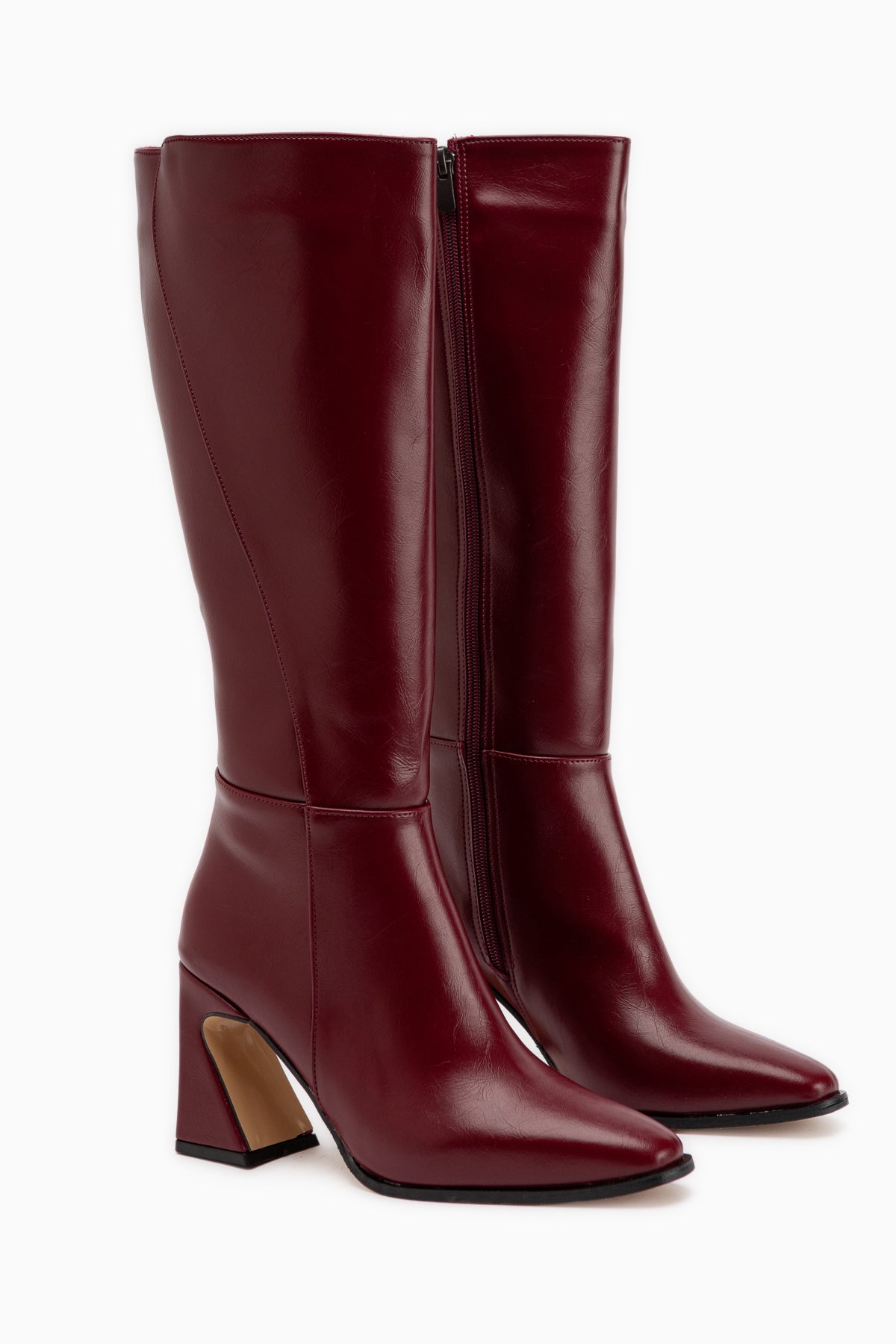 Deana Bordeaux Absatz Damen Stiefel
