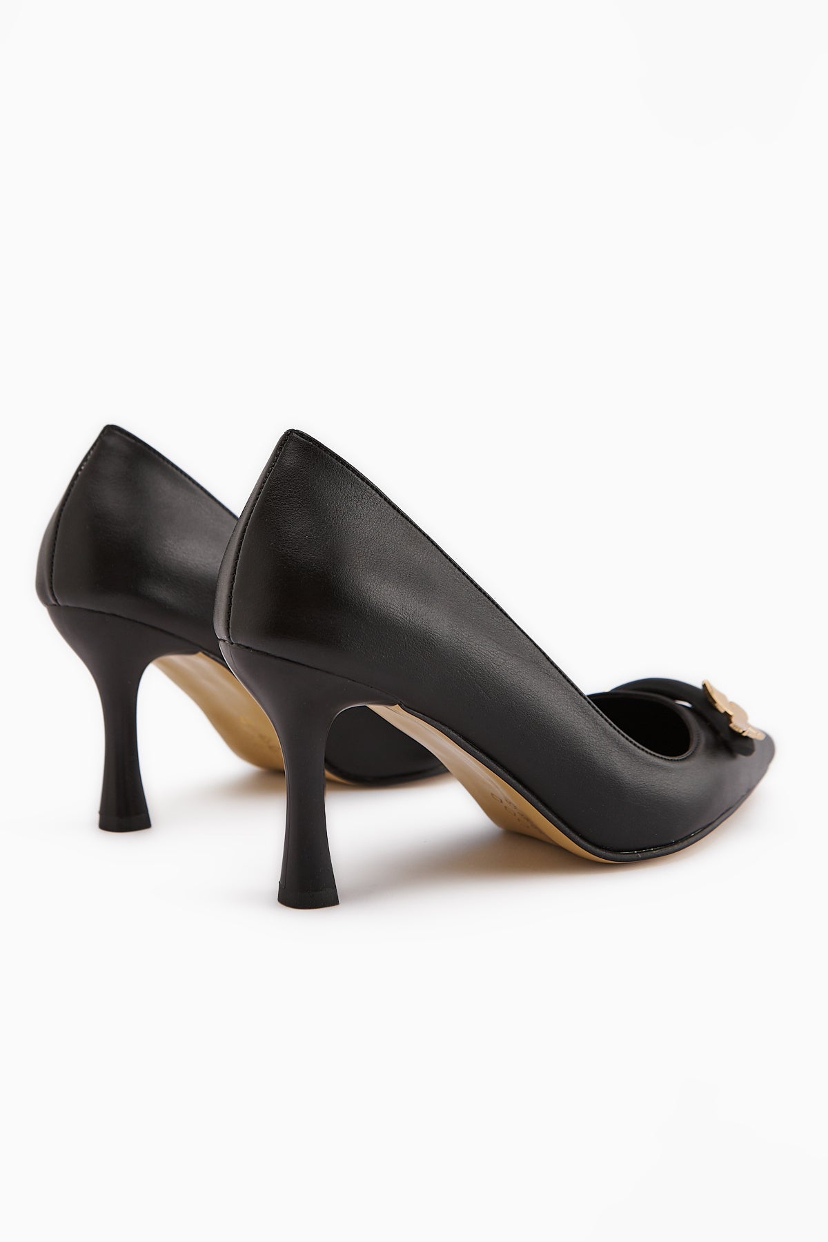 Misa Black Buckled Women's Stiletto