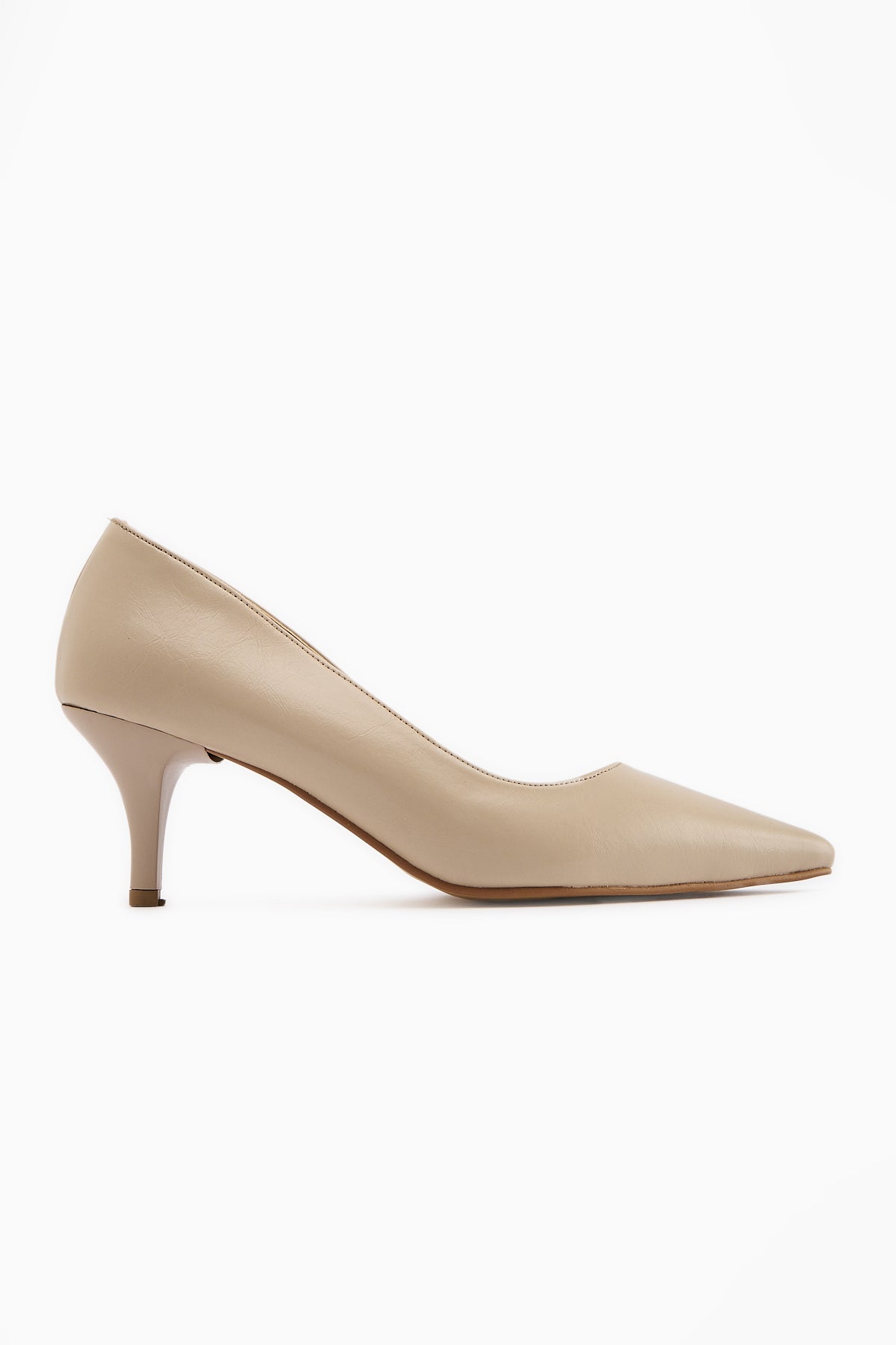Flora – Beige Schuh mit Stilettoabsatz (Damen)