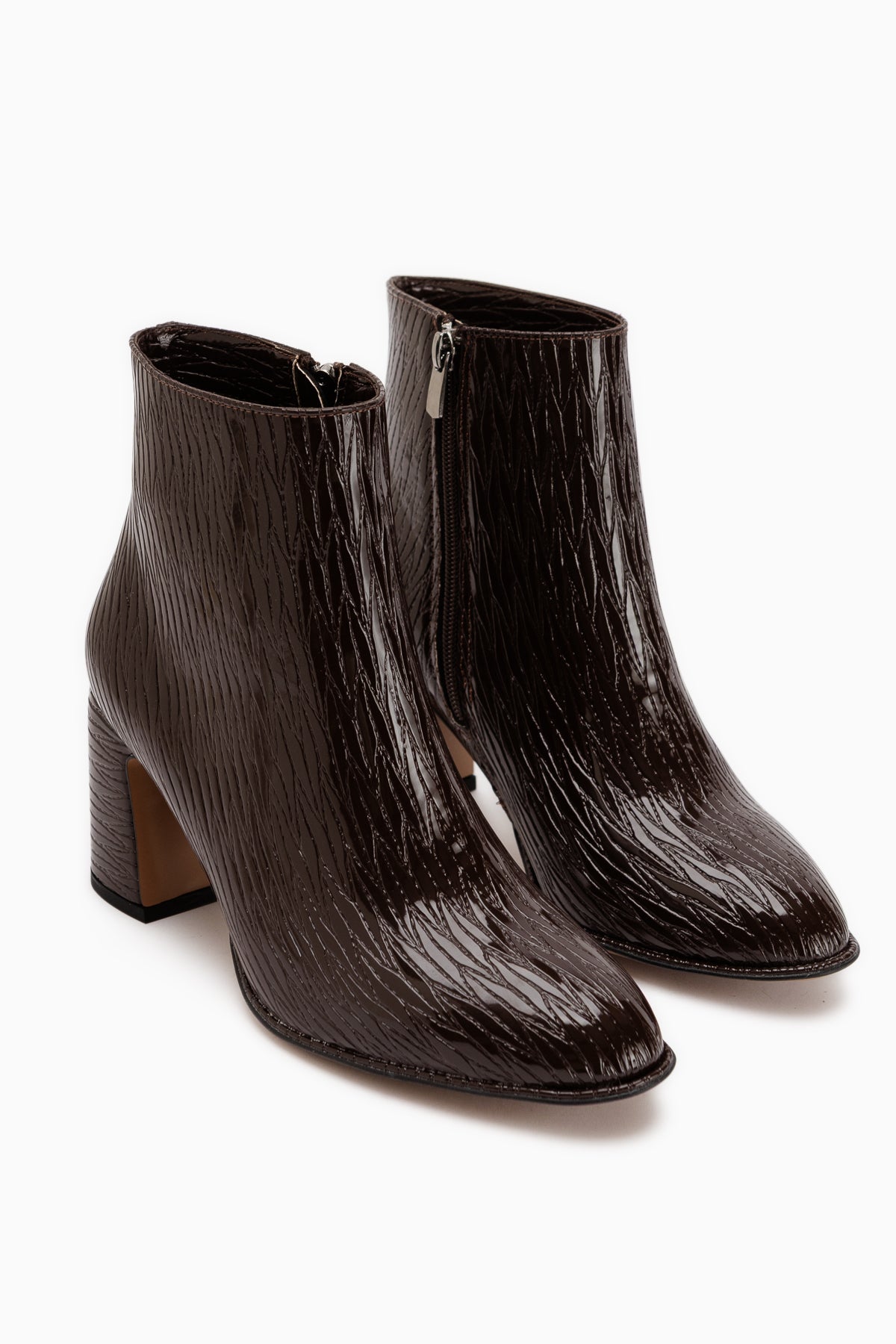 Teresa Brown Patterned Women’s Boots