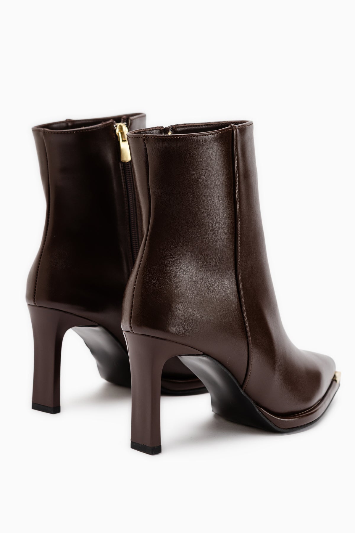 Livia Brown Heeled Women’s Boots