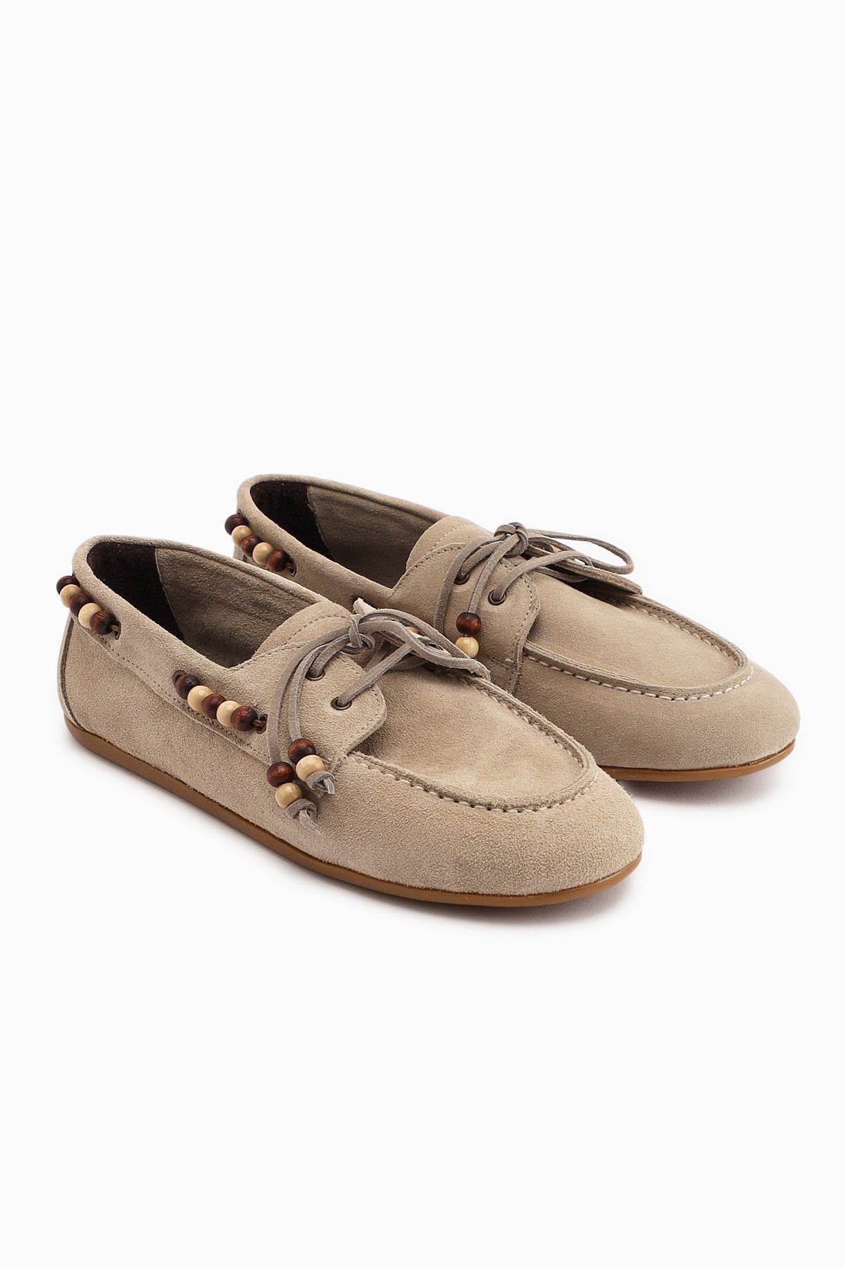 Liah – Beige Echtleder Loafer (Damen)