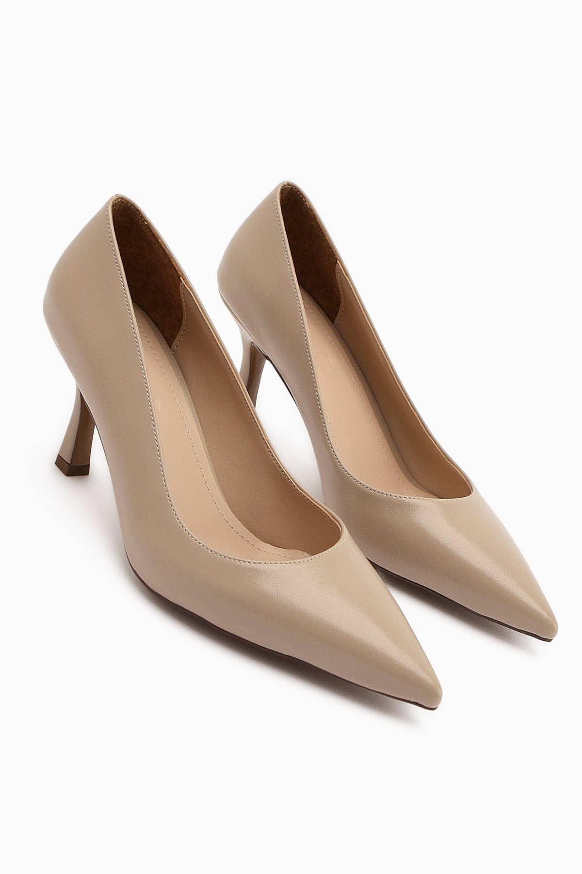 Leoni Beige Women's Heels