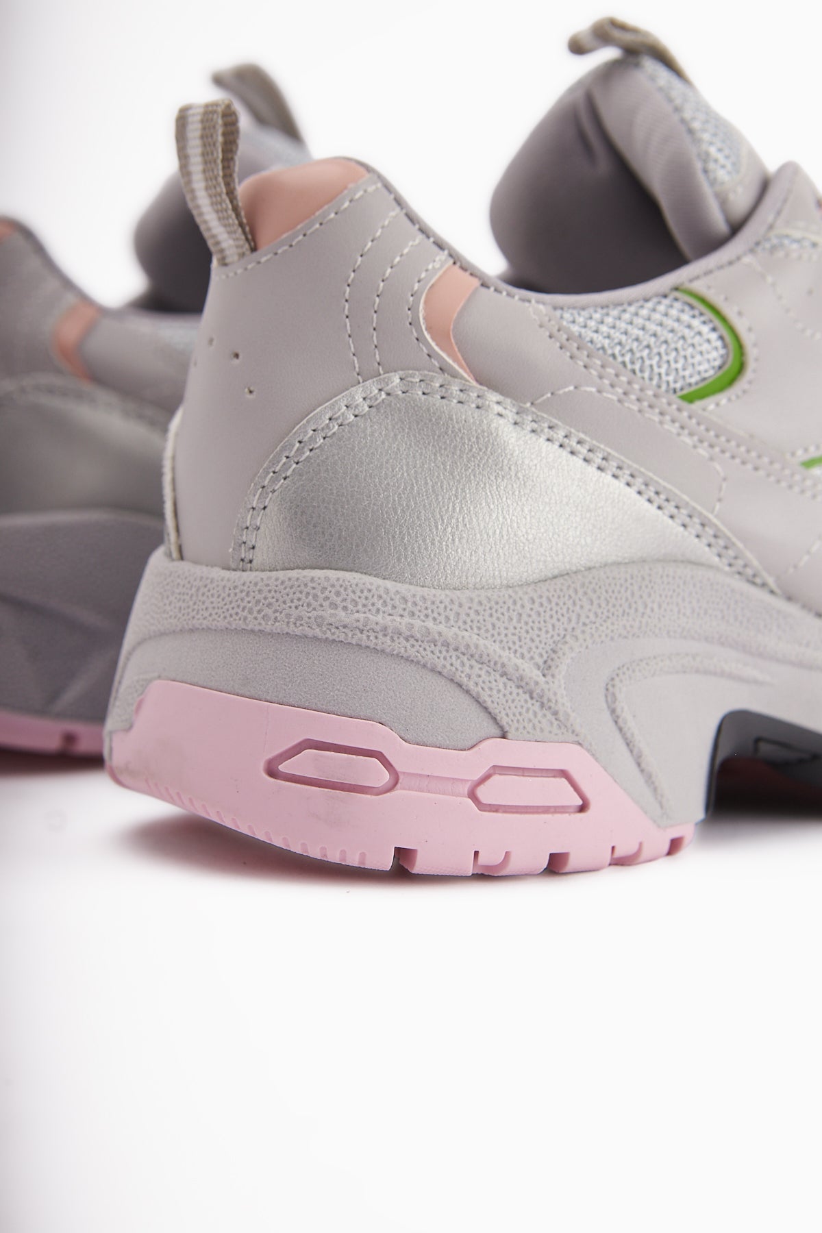 Rozhin Grey Thick Sole Women's Sport Shoe