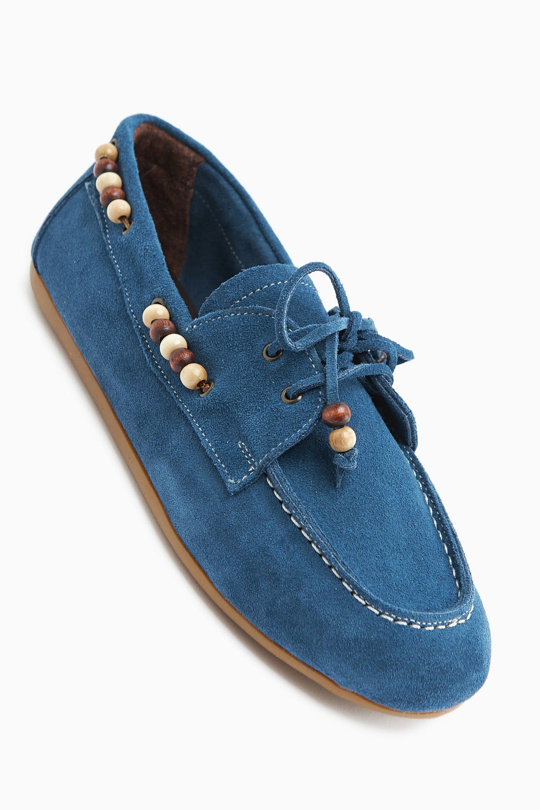 Liah – Denimblau Echtleder Loafer (Damen)