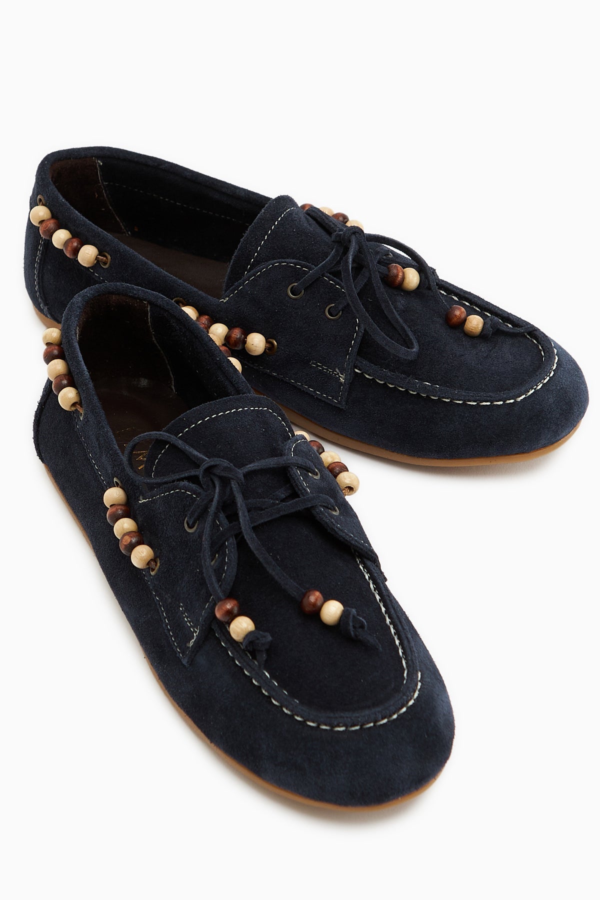 Liah – Navy Echtleder Loafer (Damen)