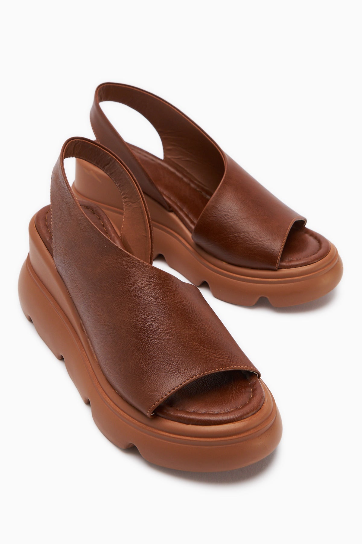 Lima Taba Chunky Absatz Offene Zehen Sandalen