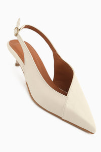 Jeni Beige Geschlossene Zehen Kurze Absatz Damen Schuhe