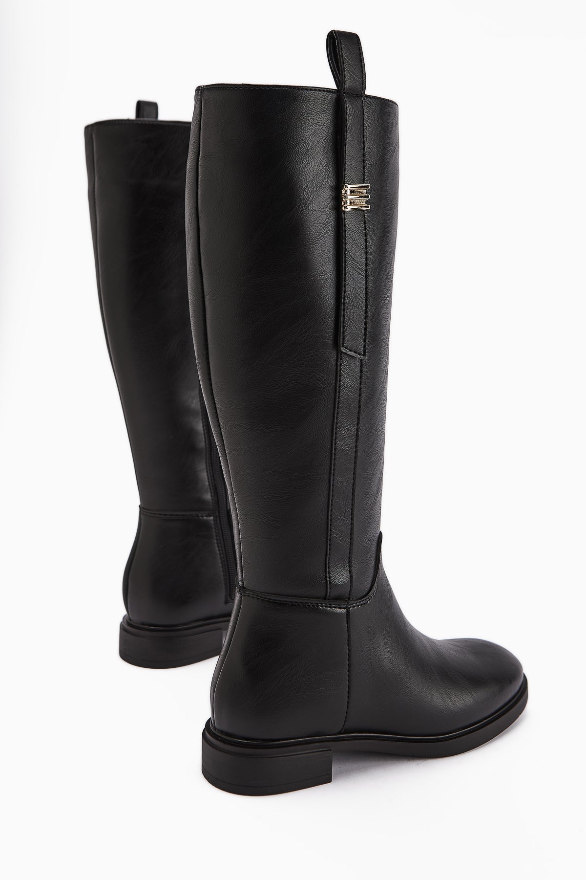 Kaisa Women's Black Buckled Boots