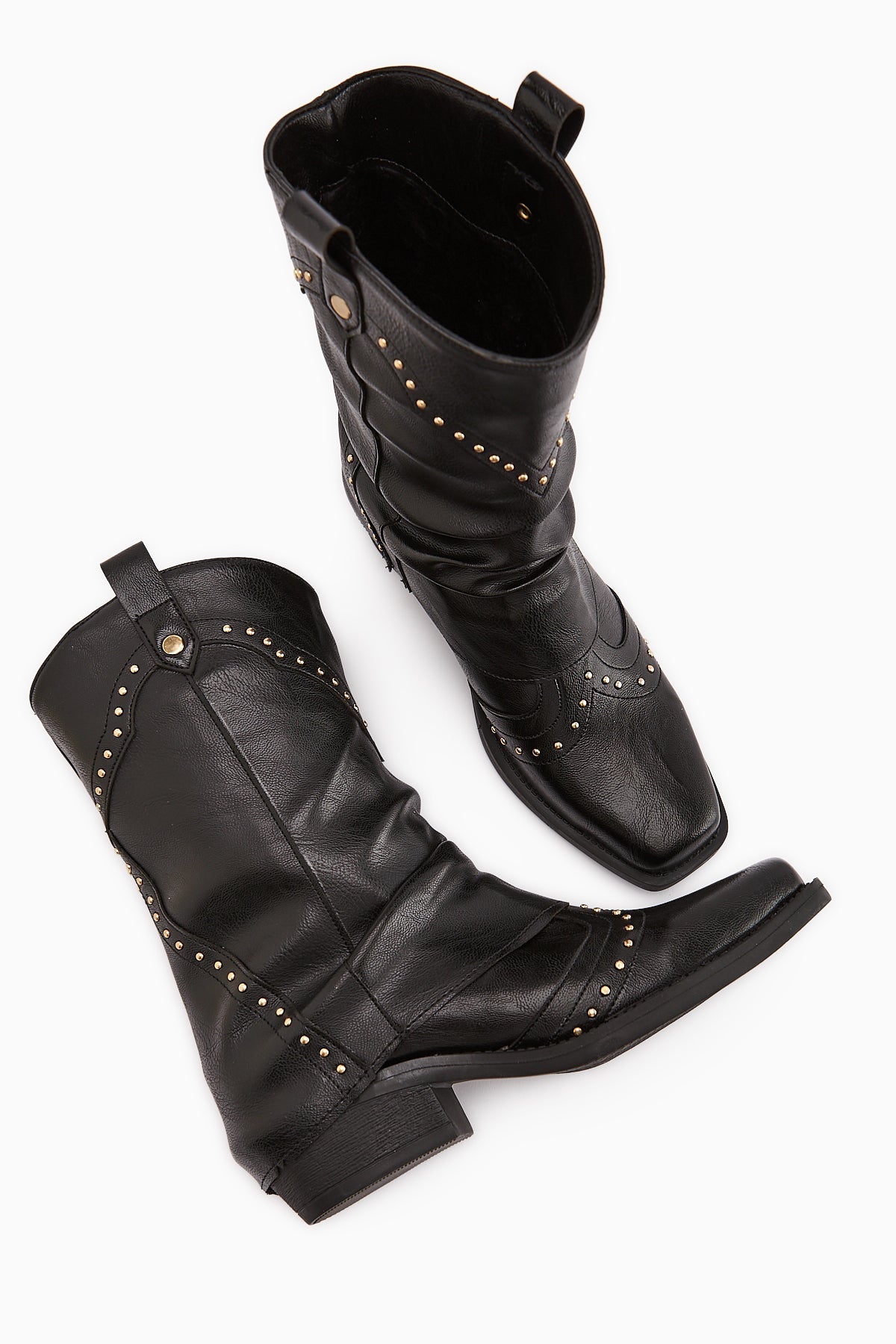 Joli Women's Black Western Cowboy Boots