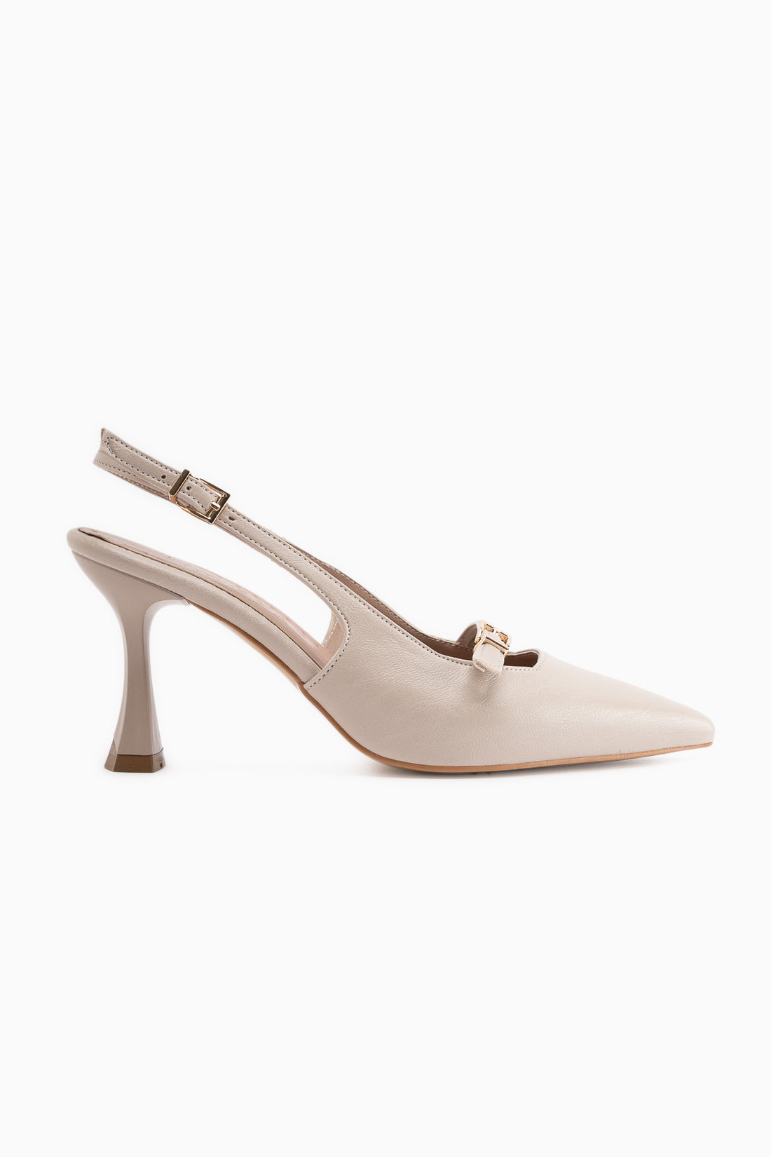 Olivia Beige Damen Absatzschuhe