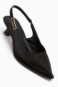 Gina Schwarze Kurzabsatz Damen Schuhe