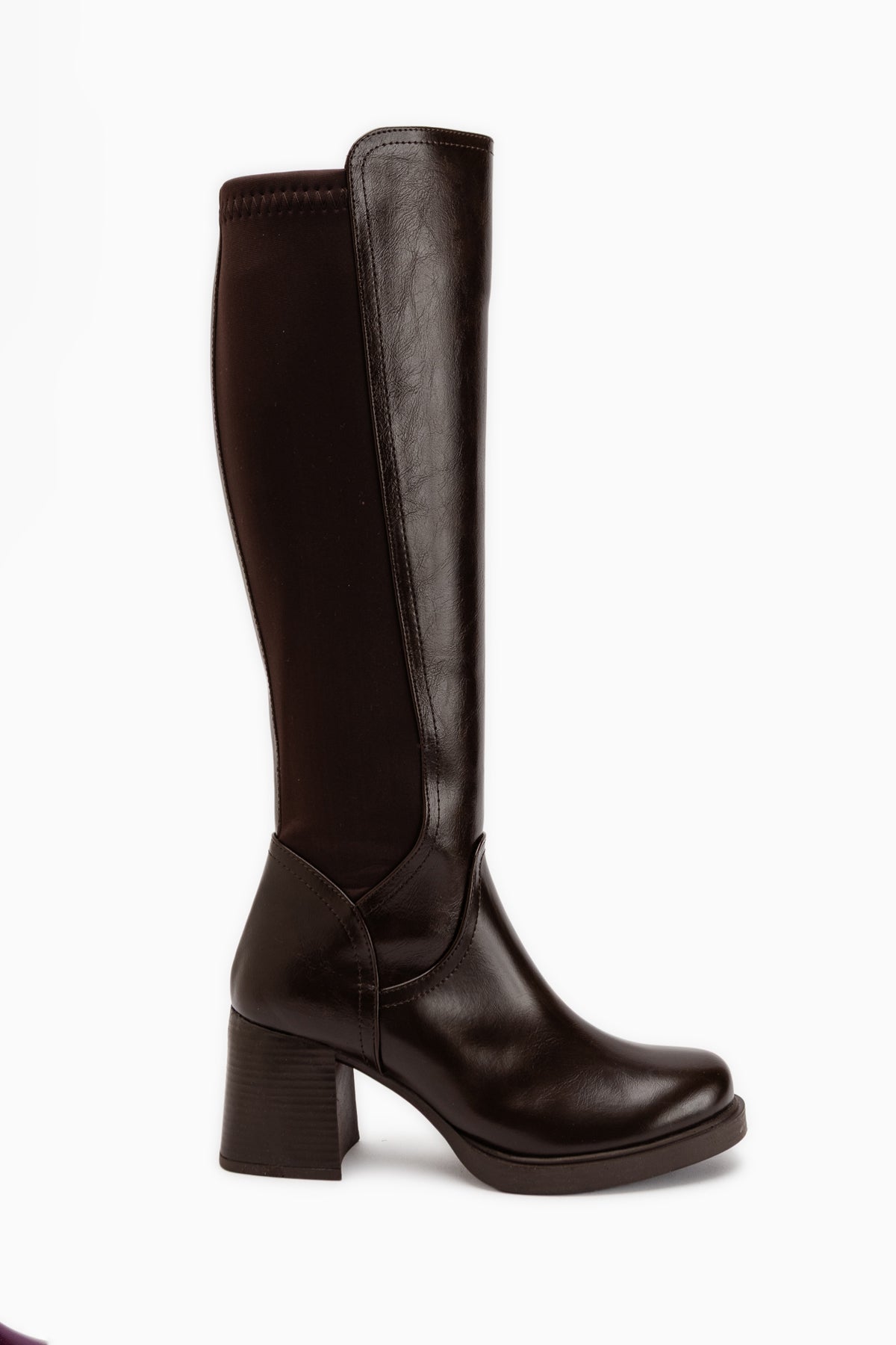 Mariya Brown Heeled Women’s Boots