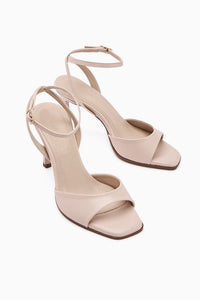 Nova Women's Nude Ankle-Strap Stiletto Shoes