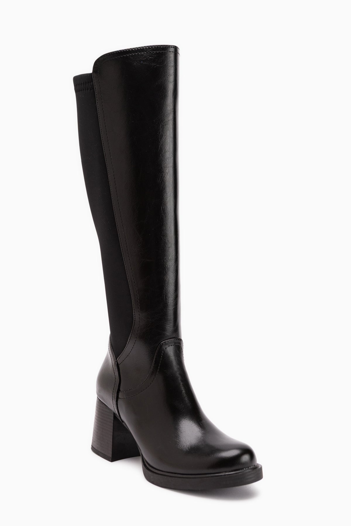 Mariya Black Heeled Women’s Boots