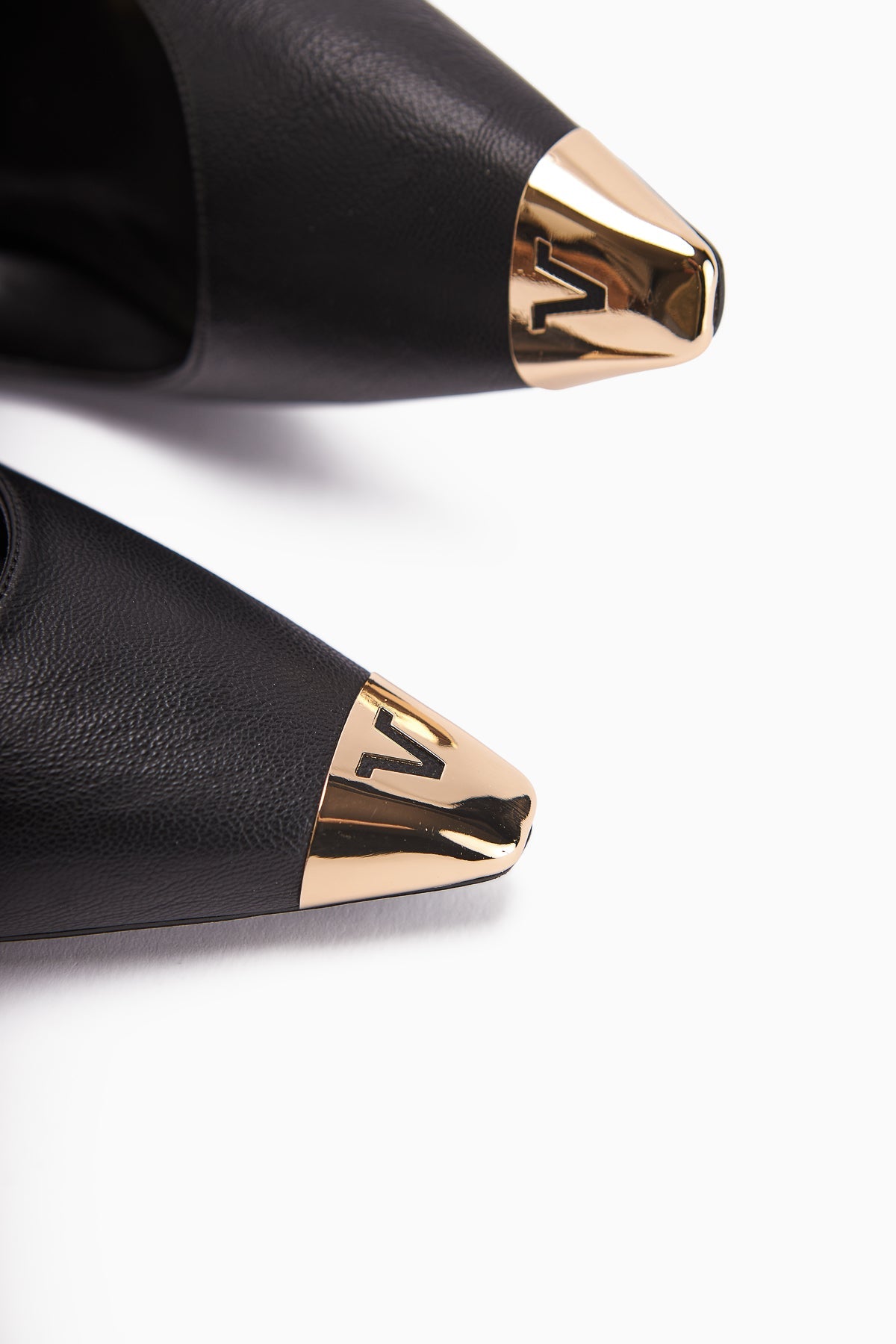 Jennica Black Ankle Strap Women's High Heel Shoe