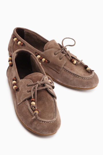 Liah – Taupe [Echtleder] Loafer (Damen)