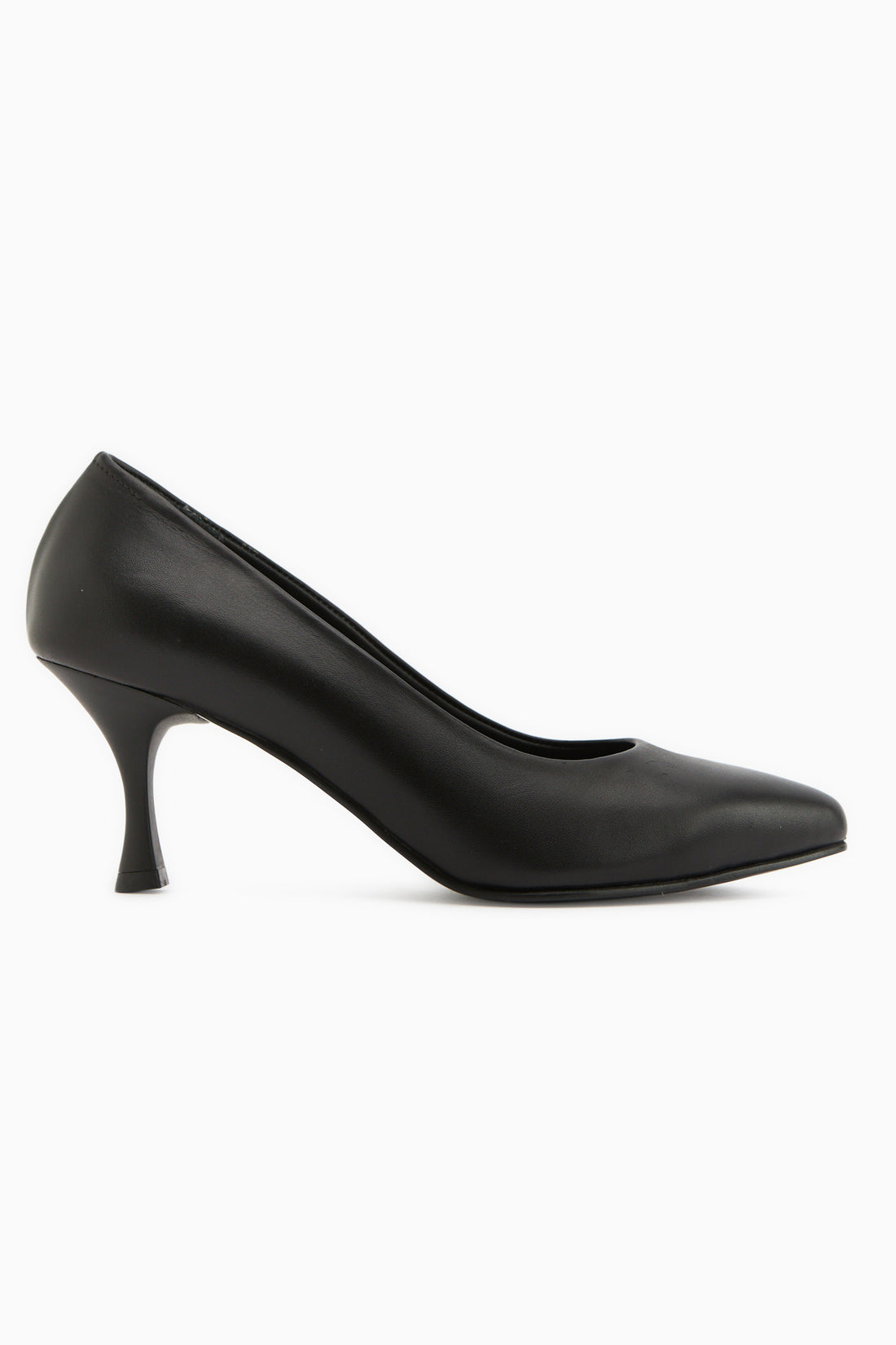 Kiara Echtes Leder Schwarz Damen Absatzschuhe Stiletto