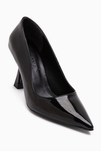 Celestine Schwarz Lackspitze Damen Stiletto