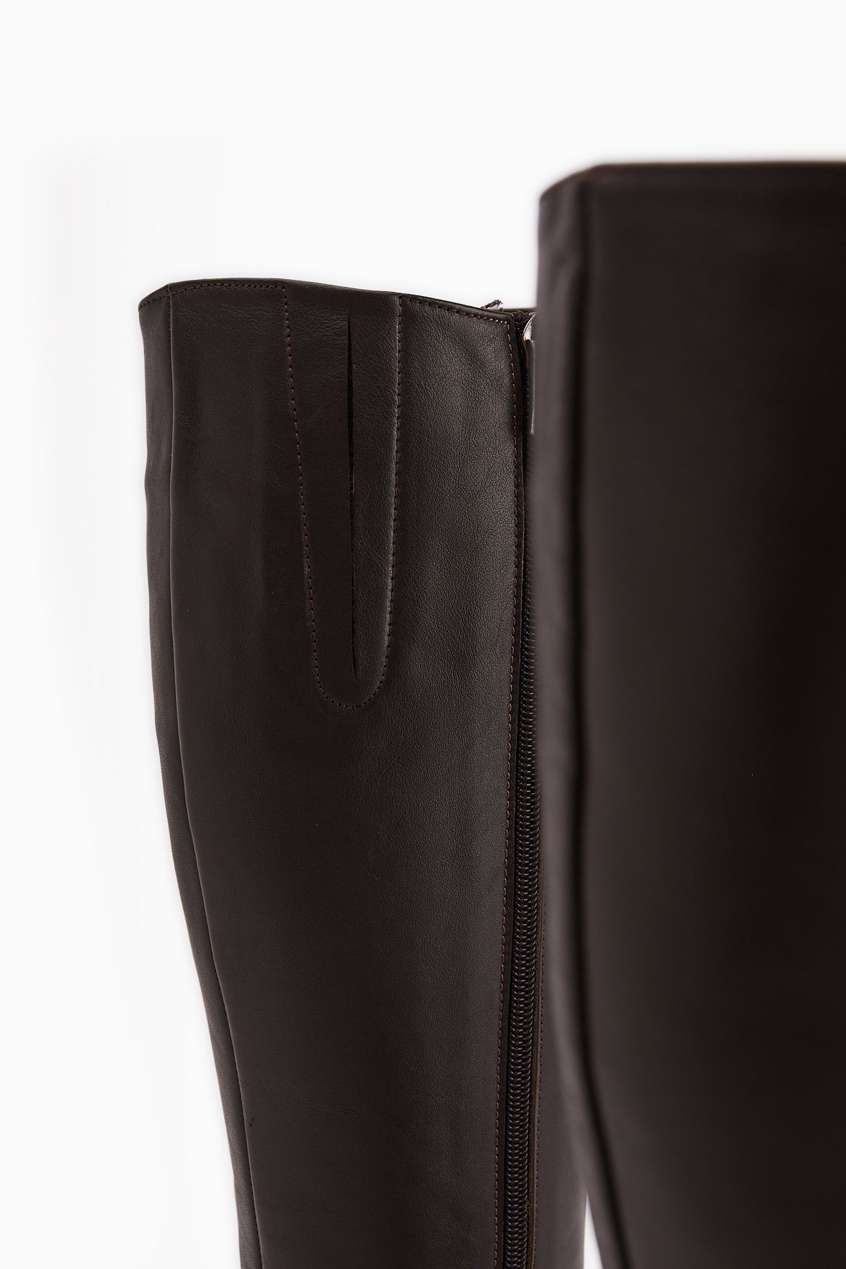 Velma Genuine Leather Brown Heeled Women's Boot