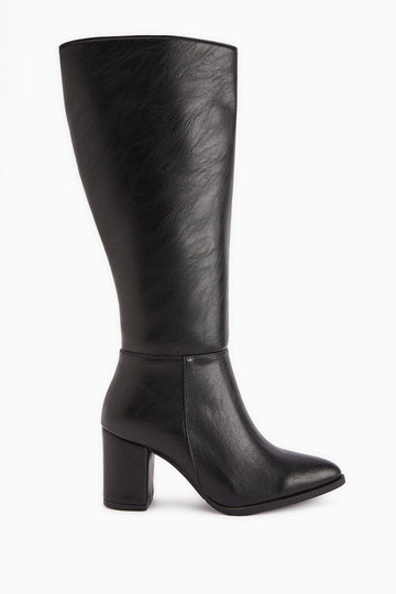 Deniza Black High Heel Women's Boot