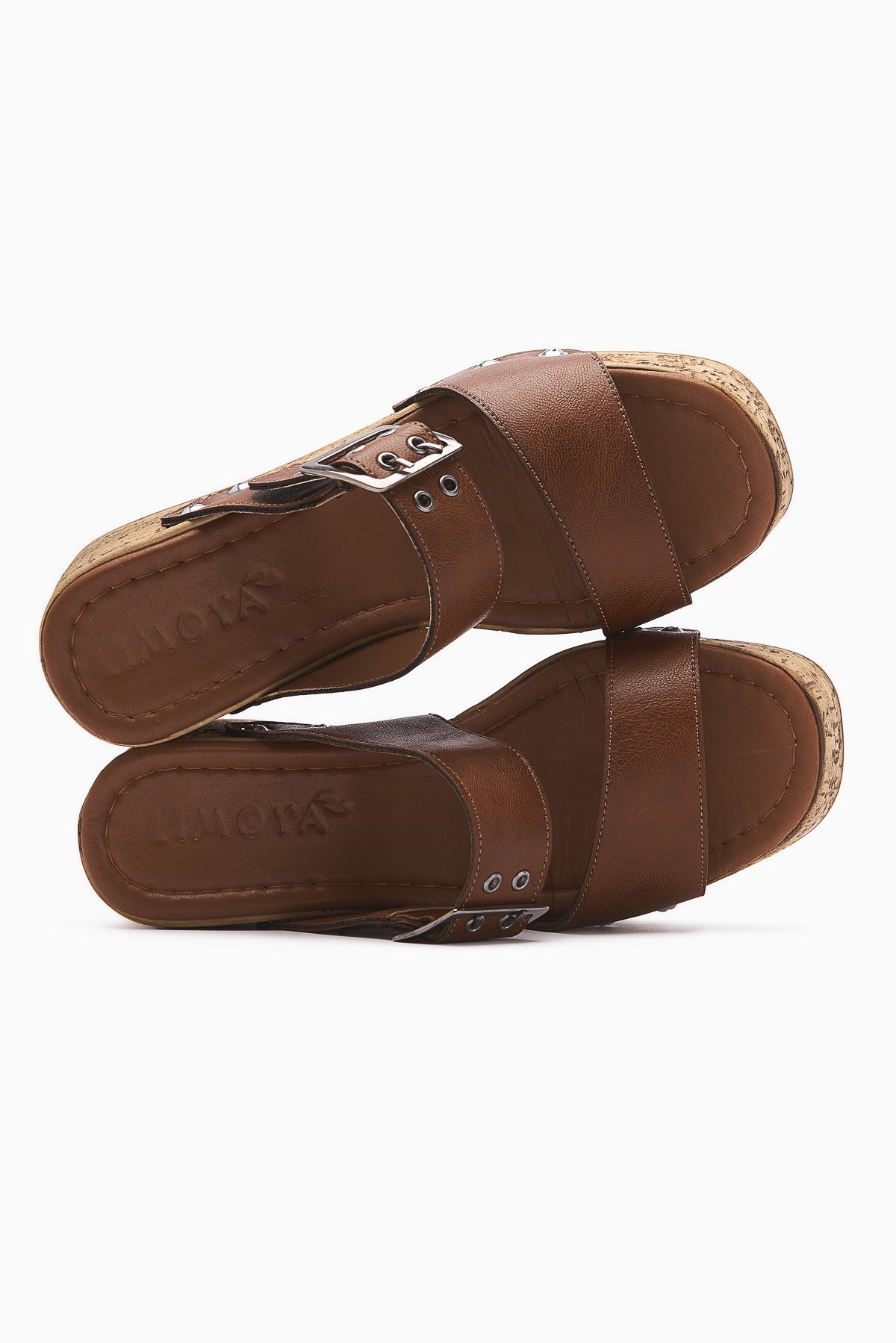 Genet Taba Schraubendetail Geschnallte Damen Hausschuhe