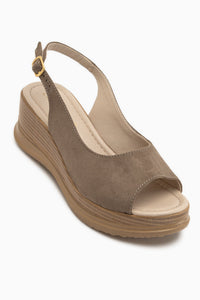 Gerty Vizon Wildleder Wedge Damen Sandale