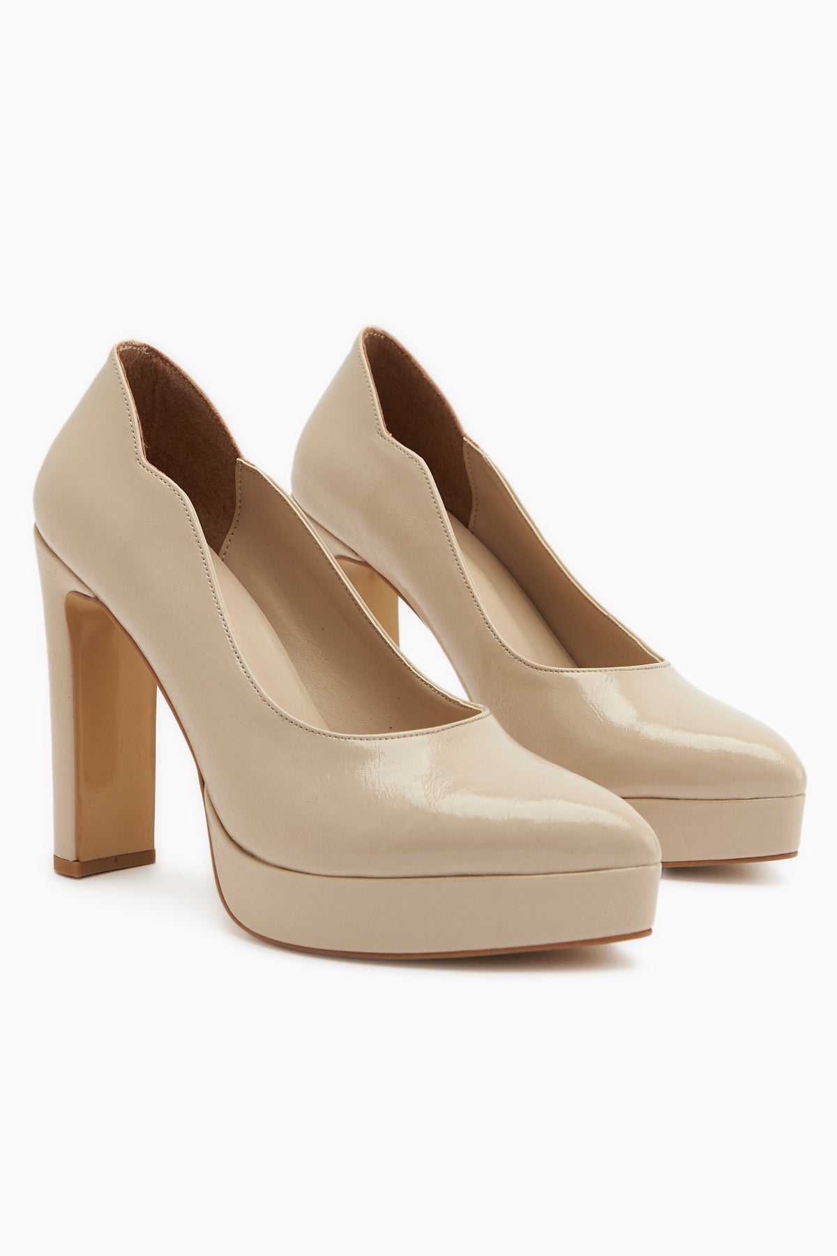 Ragni – Black Platform Heeled Shoe (Women)