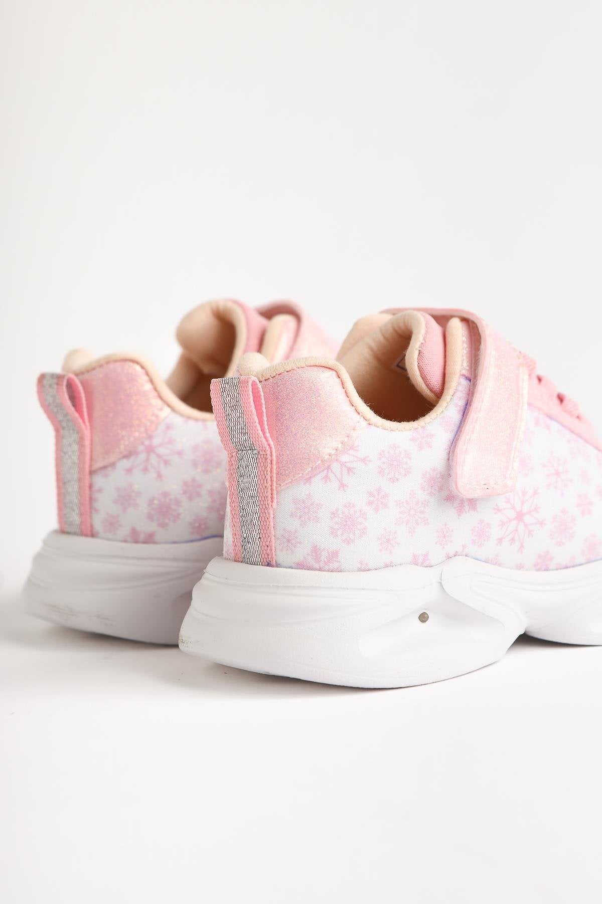 Janne Pudra Snow Themed Lighted Children's Sneakers