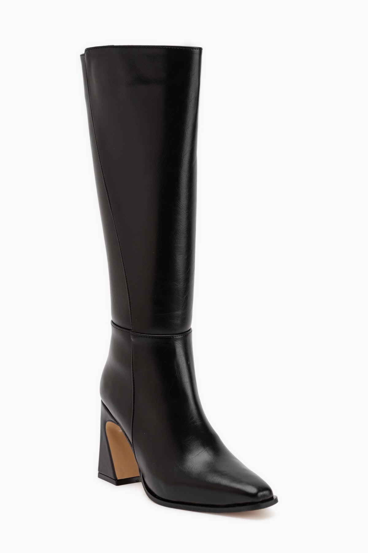 Deana Schwarze Absatz Damen Stiefel