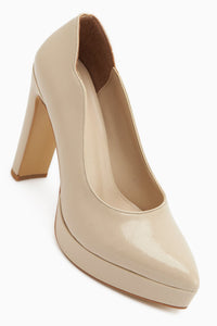 Ragni – Schwarz Schuh mit Plateau und Absatz (Damen)