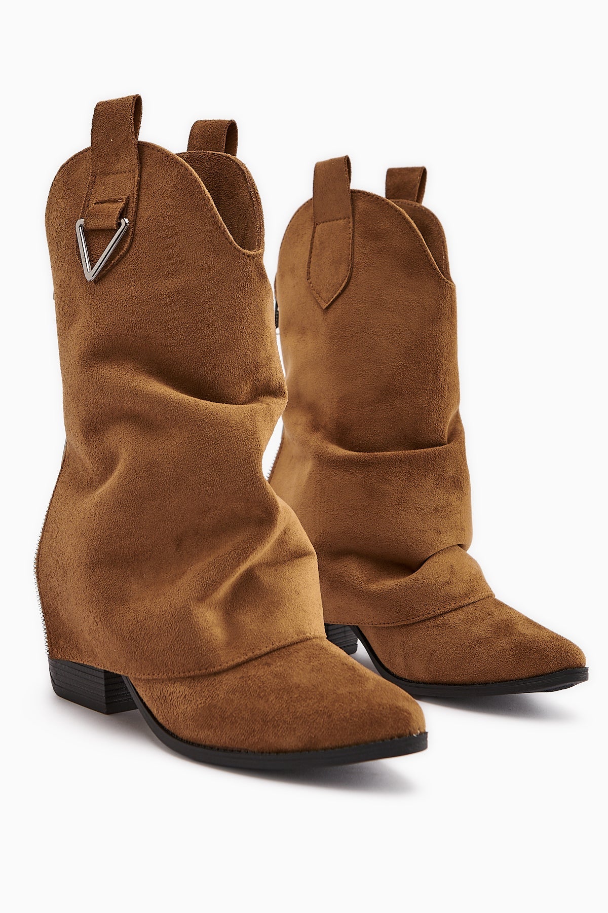 Peggy Taba Suede Women's High Heel Western Boot