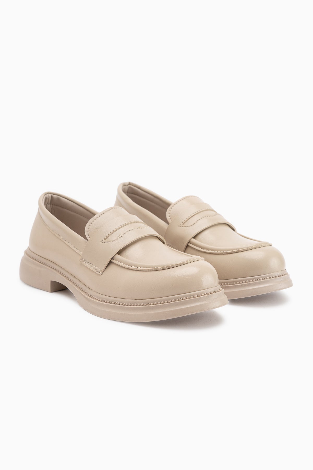 Sienna Beige Loafer Women’s Casual Shoes