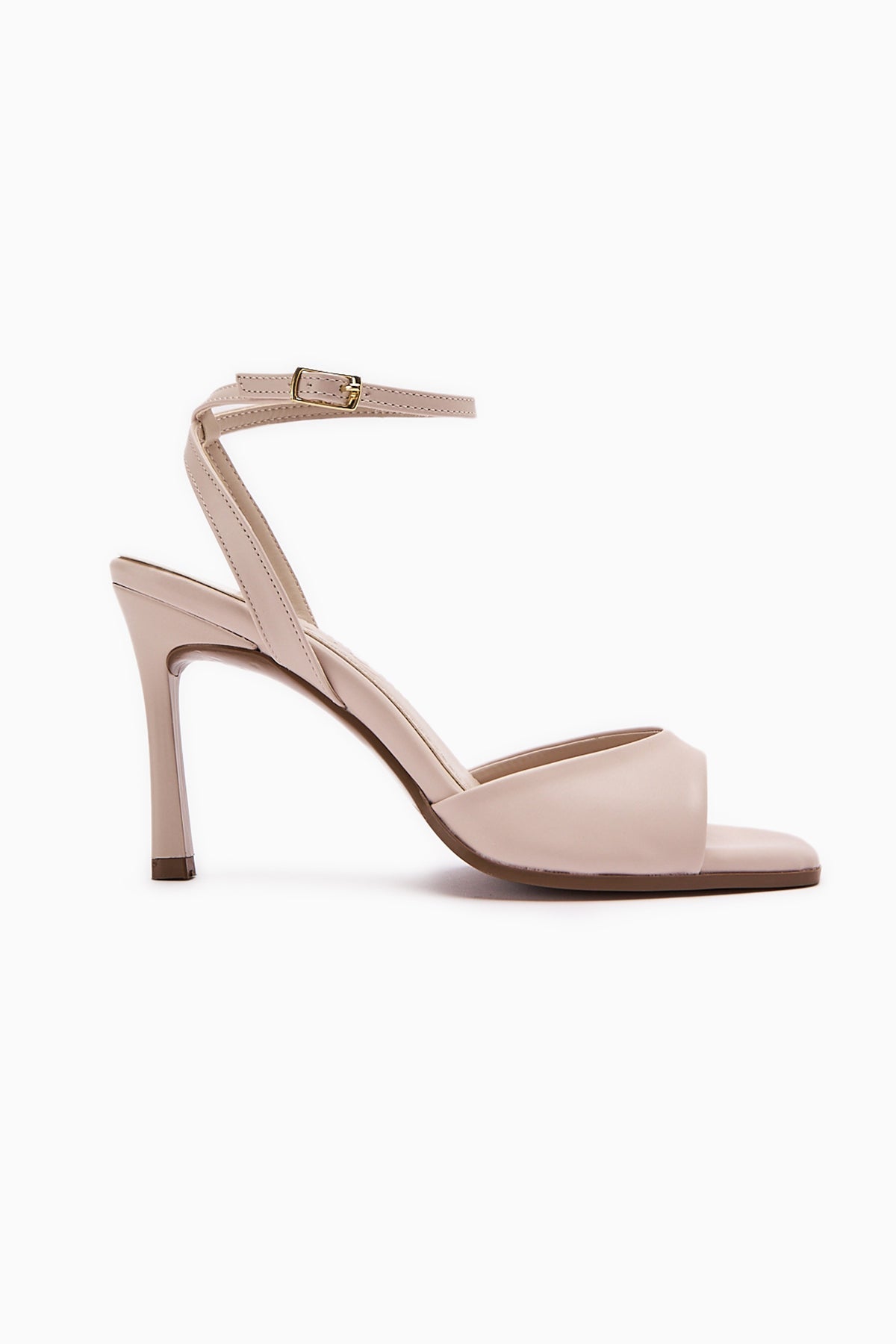 Nova Women's Nude Ankle-Strap Stiletto Shoes