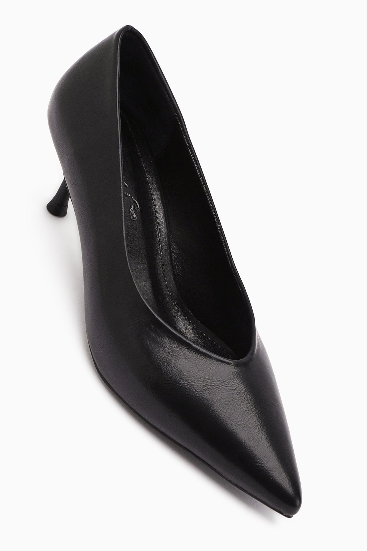 Michel Women's Black Slim Heel Shoes