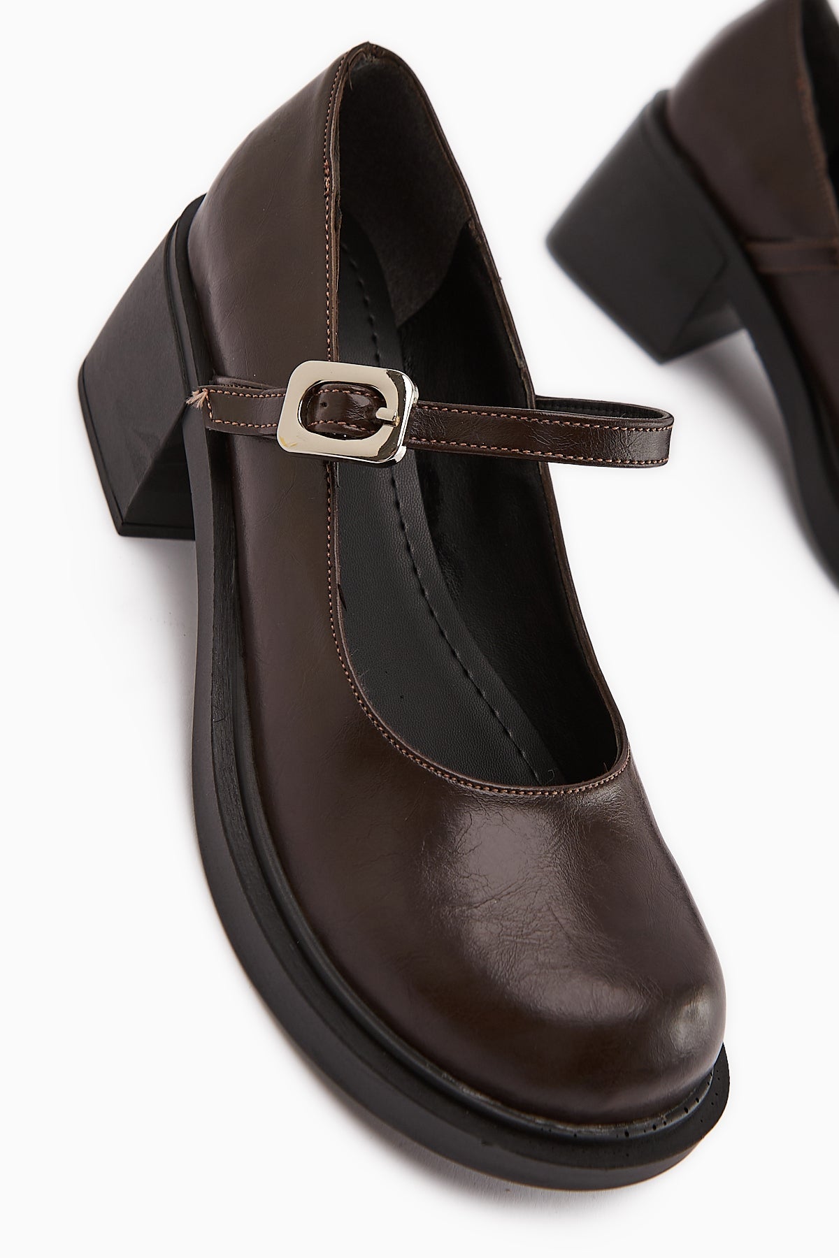 Mirka Coffee Strap Women's Loafer