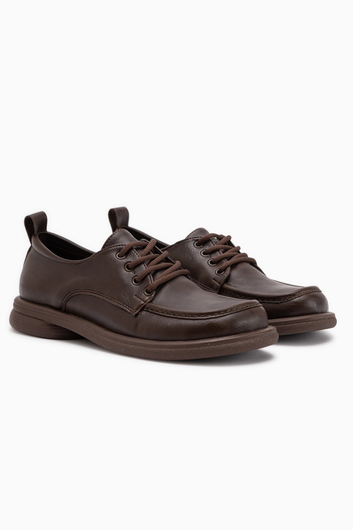 Ria Braun Dicke Sohle Schnürer Damen Loafer Schuhe