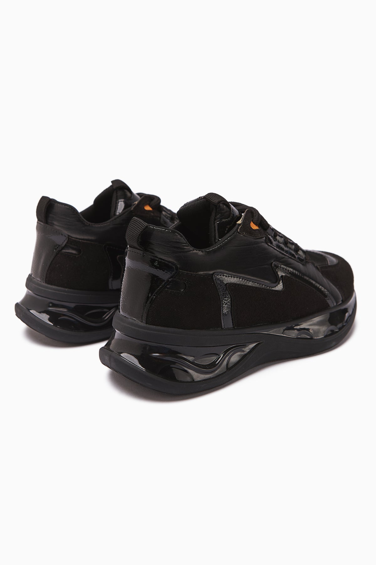 Tolin Black Parachute Fabric Women's Sneakers