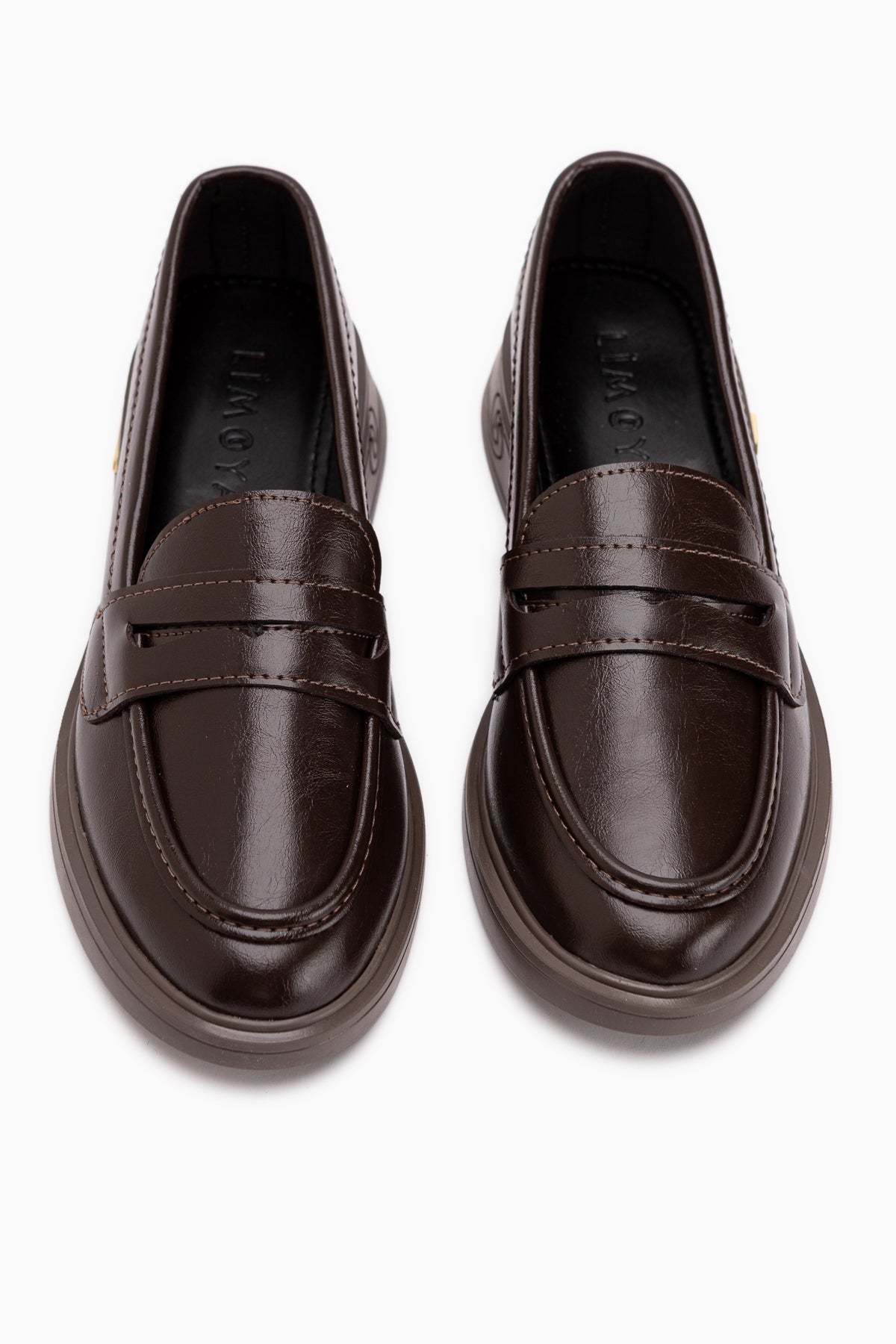 Ervina Braun Damen Loafer Alltagsschuhe