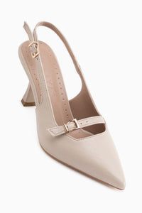 Olivia Beige Damen Absatzschuhe