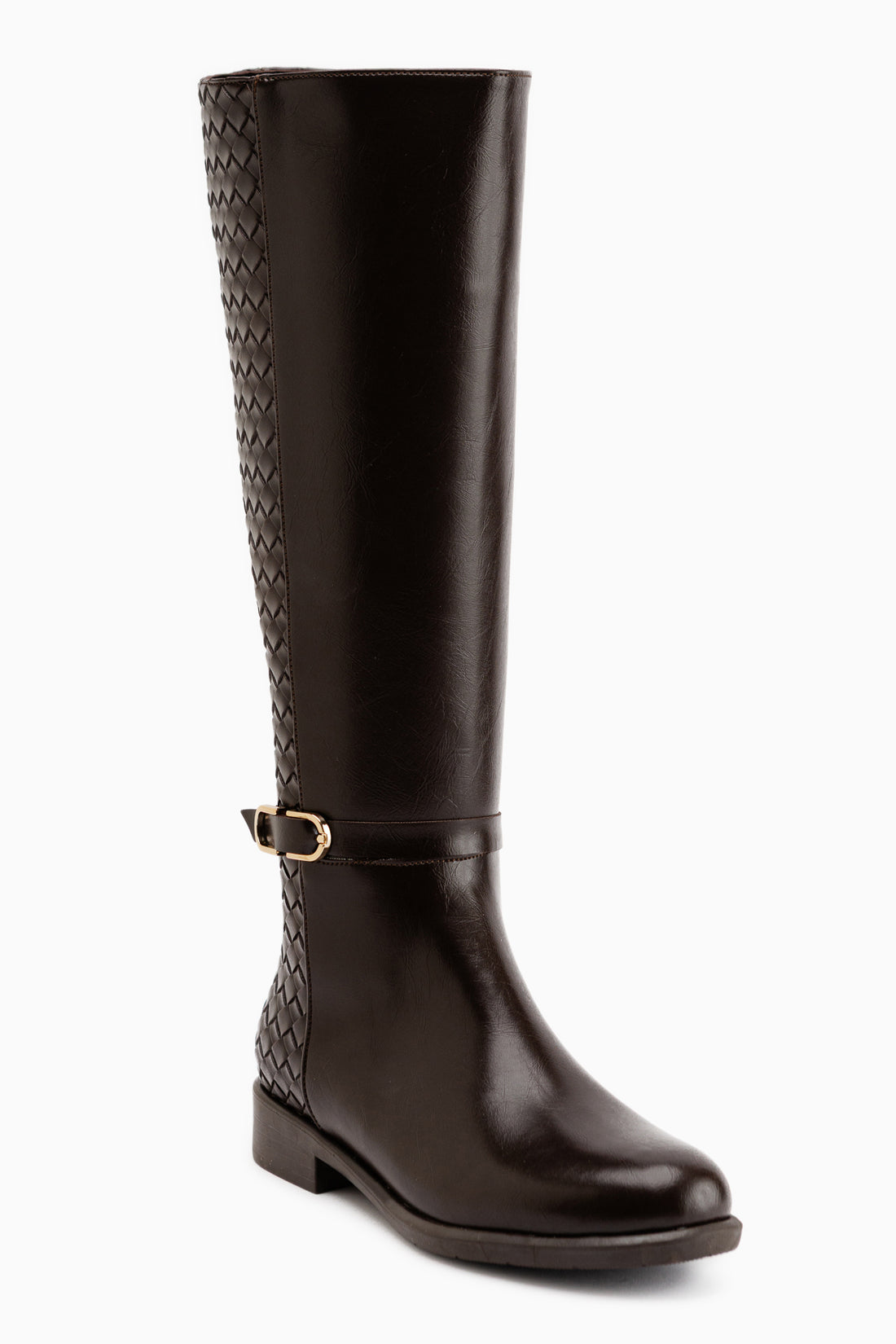 Essie Braune Schnalle Damen Stiefel